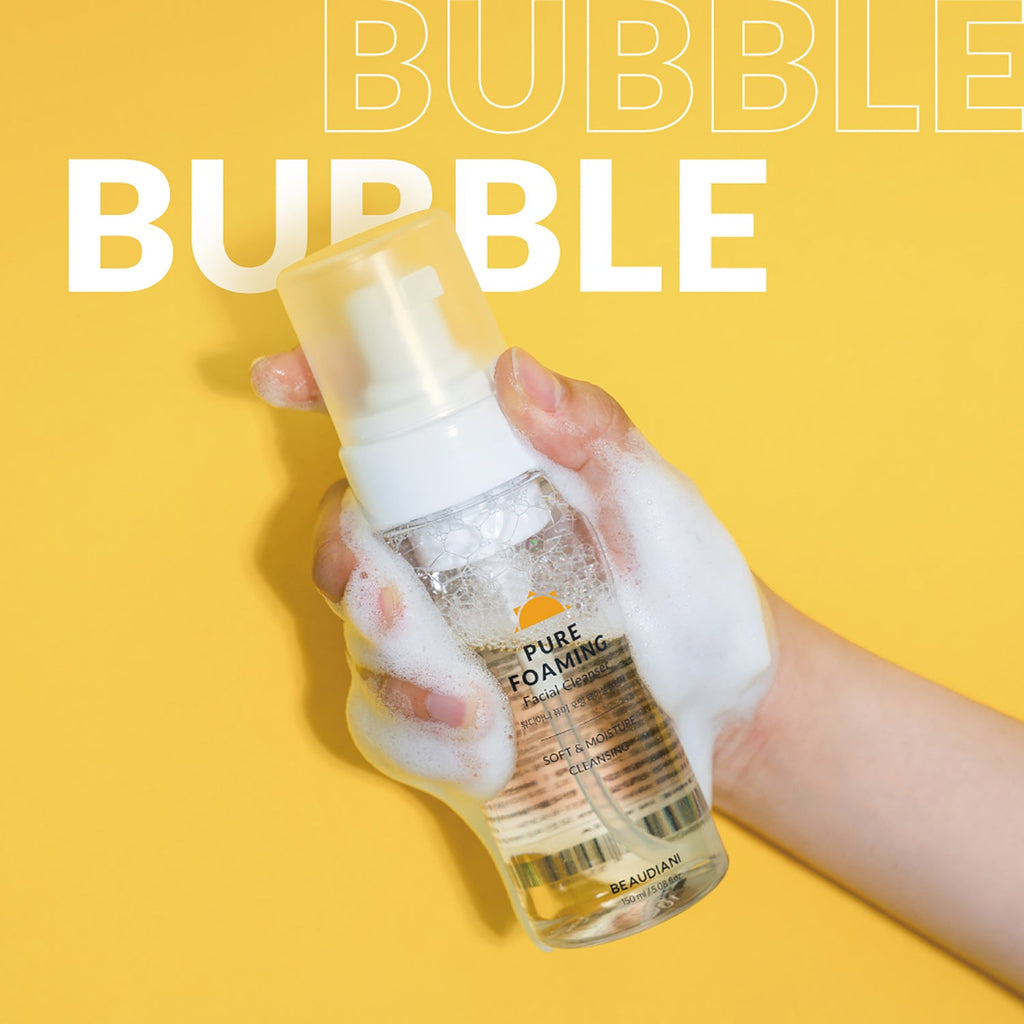 [Beaudiani] Pure Foaming Facial Cleanser 150ml - Olive K - Beauty