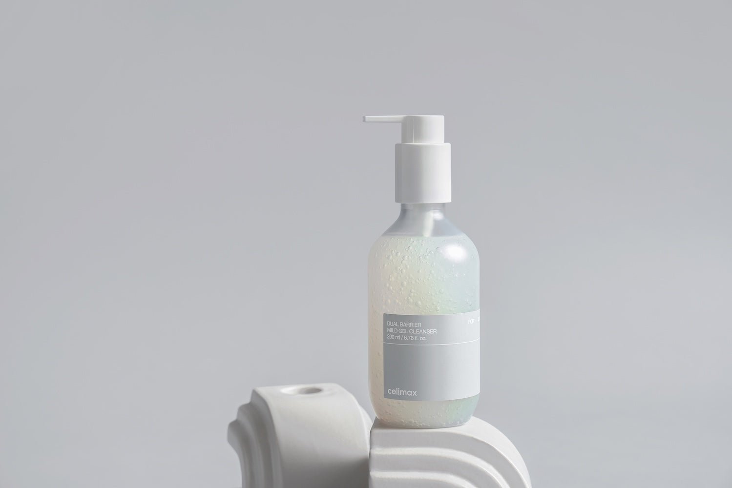 [celimax] Dual Barrier Mild Gel Cleanser 200ml - Olive K - Beauty