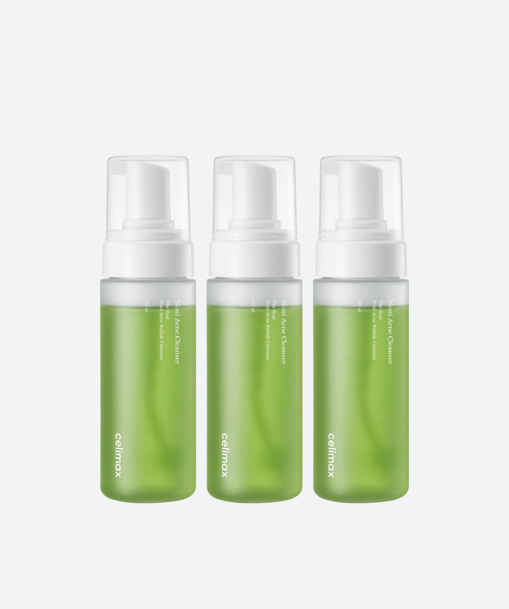 [celimax] The Real Noni Acne Bubble Cleanser 155ml - Olive K - Beauty