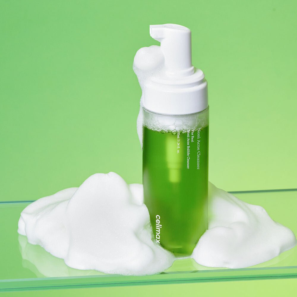 [celimax] The Real Noni Acne Bubble Cleanser 155ml - Olive K - Beauty