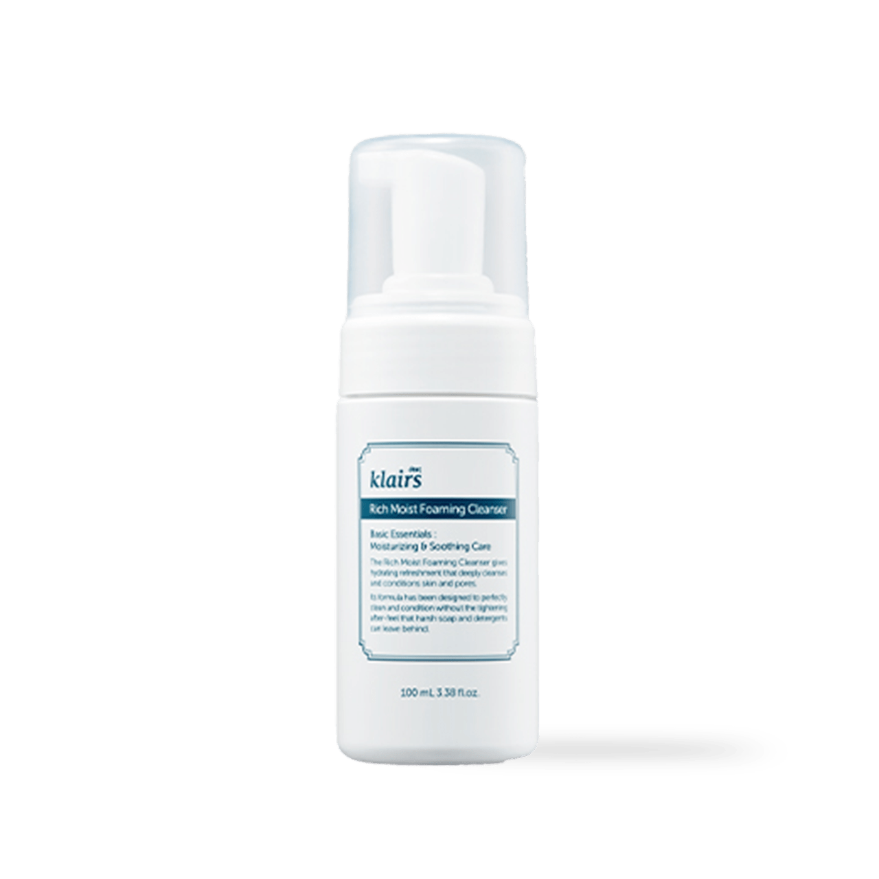 [Dear Klairs] Rich Moist Foaming Cleanser 100 mL - Olive K - Beauty
