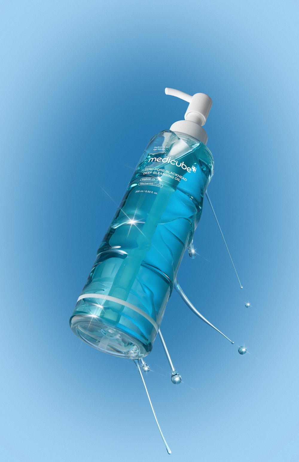 [Medicube] Zero Pore Blackhead Deep Cleansing Oil 205ml - Olive K - Beauty